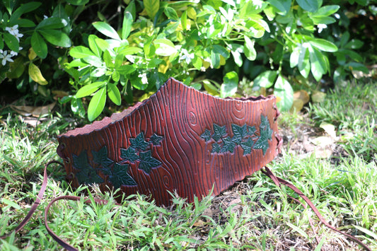 Leather Druid Waist Belt
