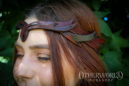 Leather Druid Crown Headpiece | *Preorder*