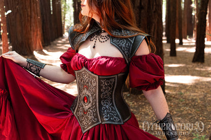 Leather Enchantress Underbust Corset | *Preorder*