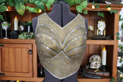 Leather Vine Demi-Chestpiece