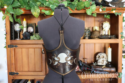 Leather Luna Snake Waist Belt | Limited Edition