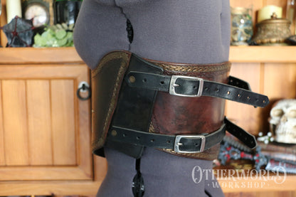 Leather Luna Snake Waist Belt | Limited Edition