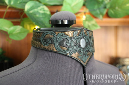 Leather Baroque Choker | *Preorder*