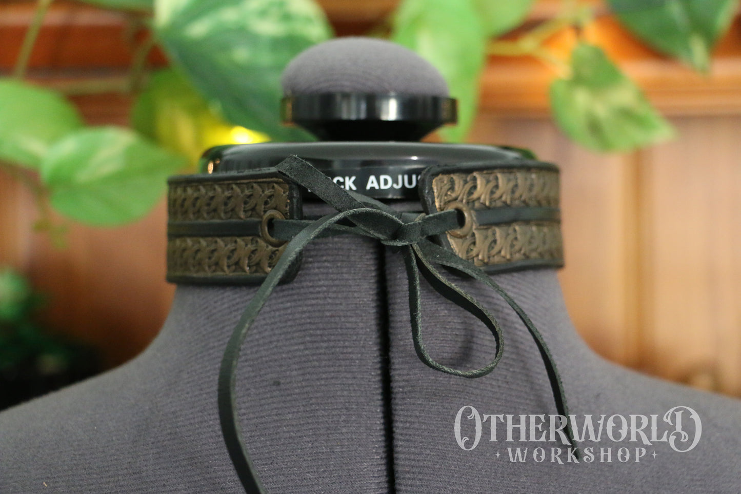 Leather Baroque Choker | *Preorder*