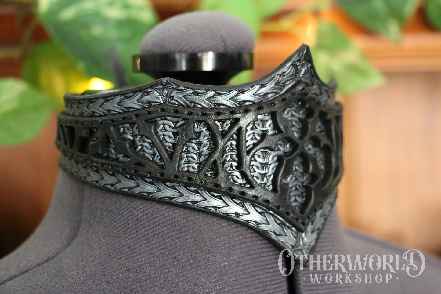 Leather Cathedral Choker | *Preorder*