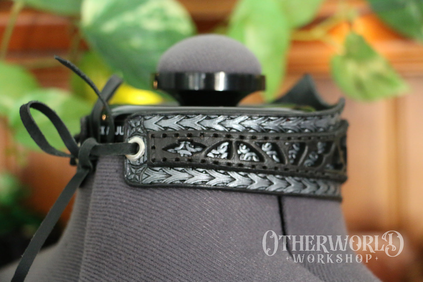 Leather Cathedral Choker | *Preorder*