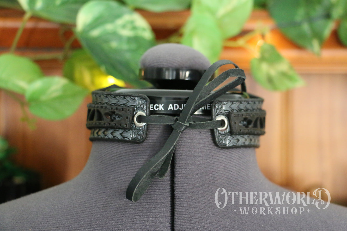 Leather Cathedral Choker | *Preorder*