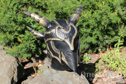 Leather Daedric Helmet | Exclusive