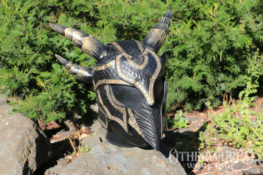 Leather Daedric Helmet | Exclusive