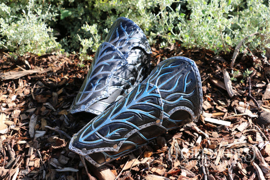 Leather Necromancer Bracers Set