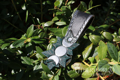 Leather Luna Leaf Skirt Hike | Thin Version