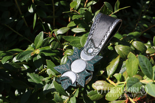 Leather Luna Leaf Skirt Hike | Thin Version