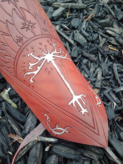 Leather Elven Ranger Bracer Set