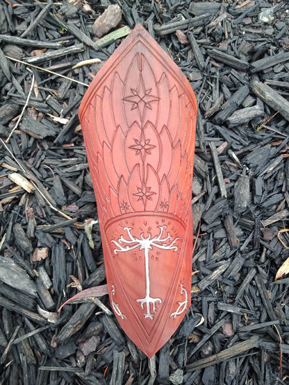 Leather Elven Ranger Bracer Set