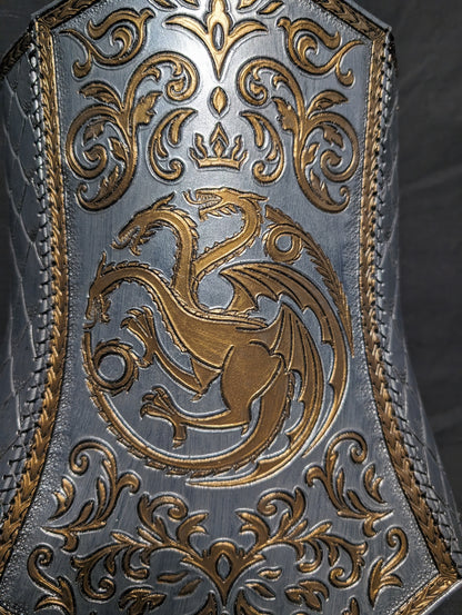 Leather Dragonrider Underbust Corset