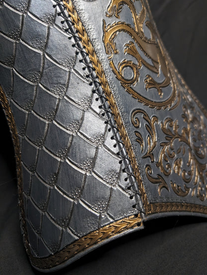 Leather Dragonrider Underbust Corset