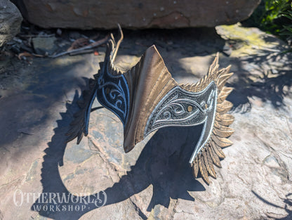 Leather Valkyrie Crown Headpiece | *Preorder*
