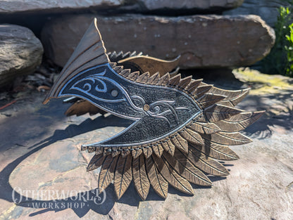 Leather Valkyrie Crown Headpiece | *Preorder*