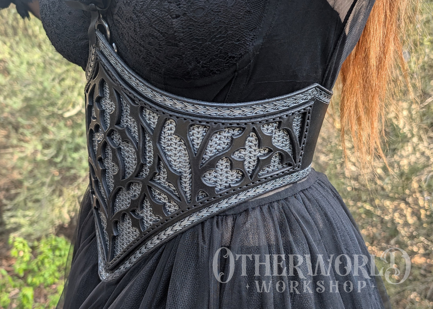 Leather Cathedral Waist Belt | *Preorder*