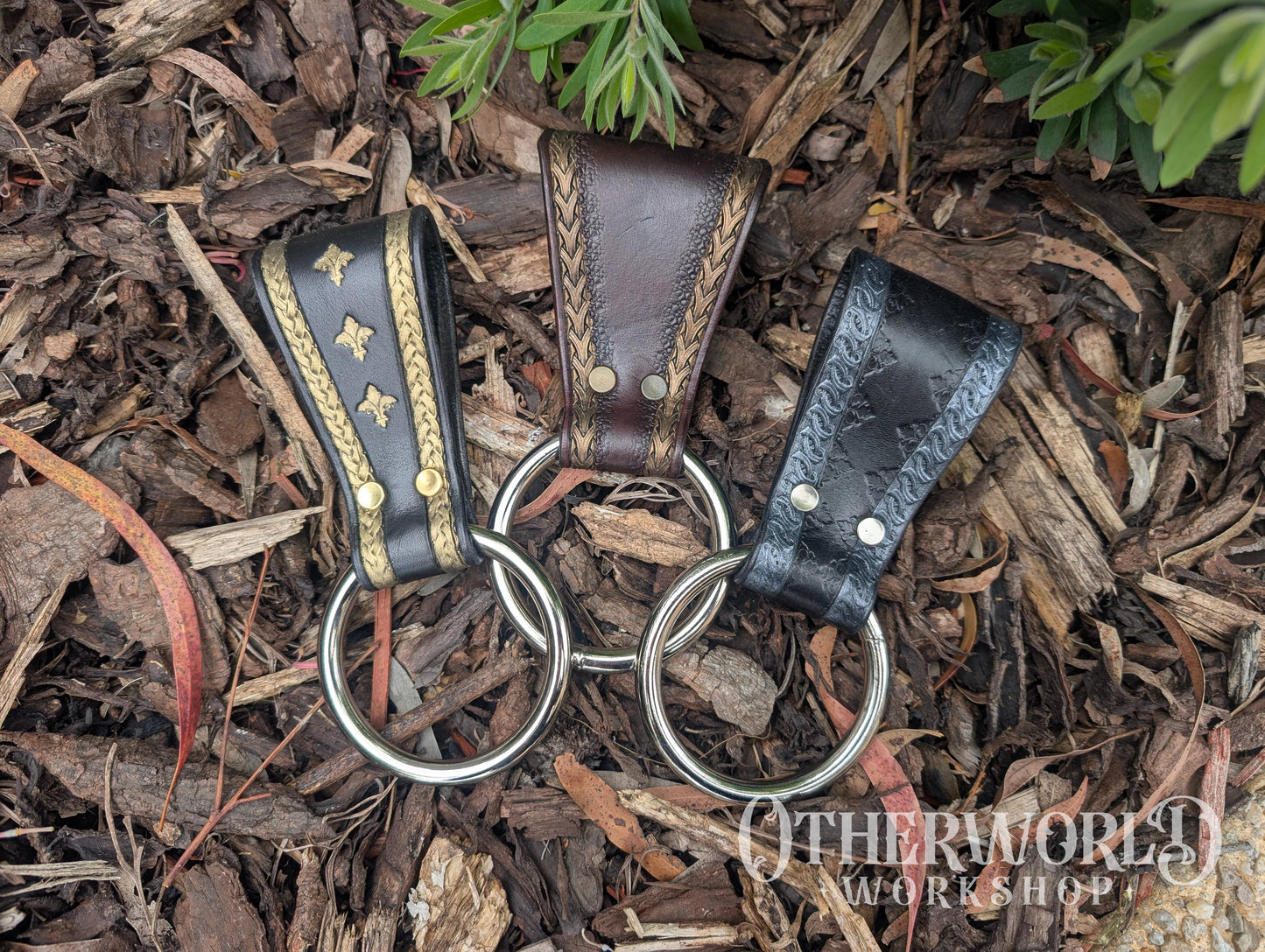 Leather Sword/Axe Holder Ring