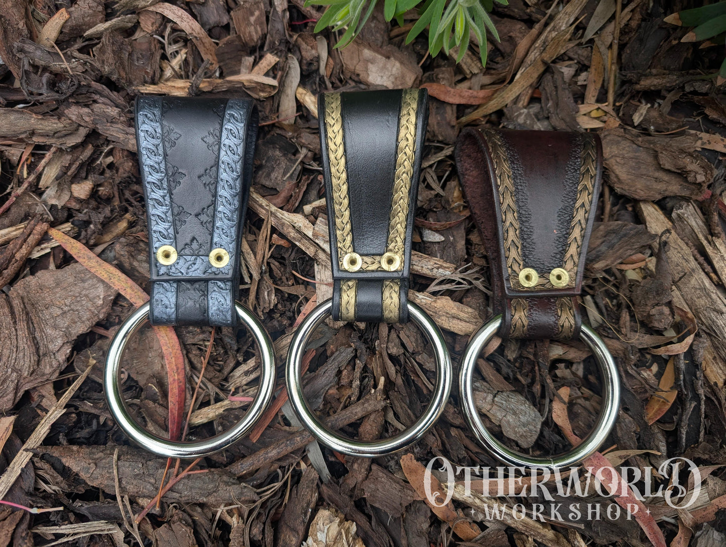 Leather Sword/Axe Holder Ring