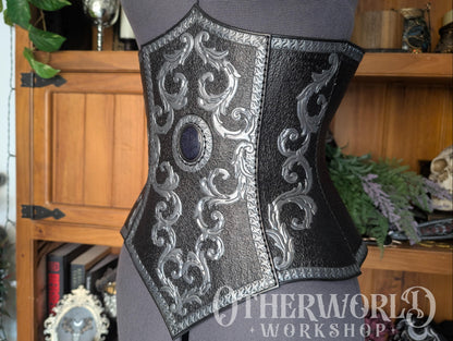 Leather Baroque Underbust Corset
