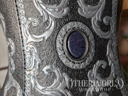 Leather Baroque Underbust Corset