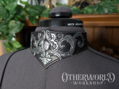 Leather Baroque Choker