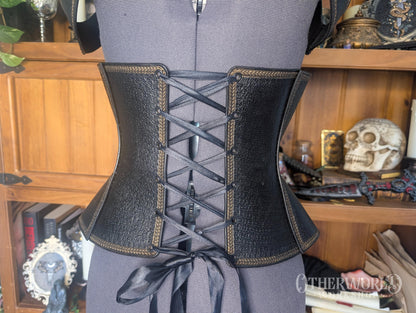 Leather Enchantress Underbust Corset