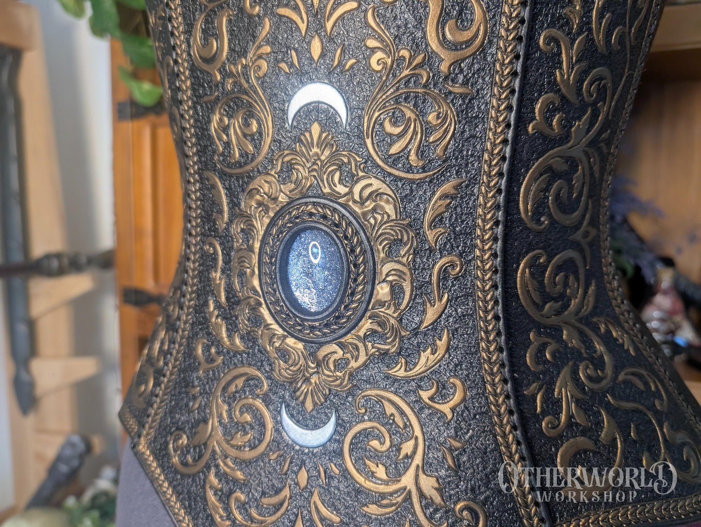 Leather Enchantress Underbust Corset