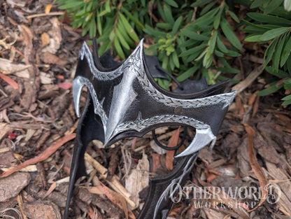 Leather Warrior Battle Headpiece