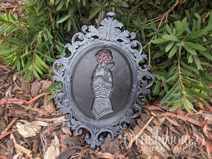 Leather Gauntlet Art Frame | Medium