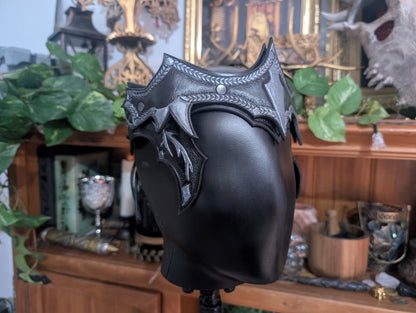 Leather Warrior Battle Headpiece
