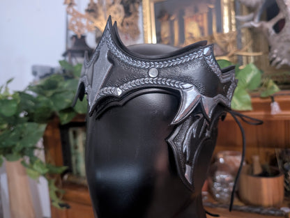 Leather Warrior Battle Headpiece