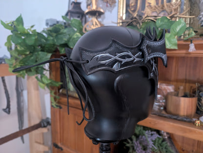Leather Warrior Battle Headpiece