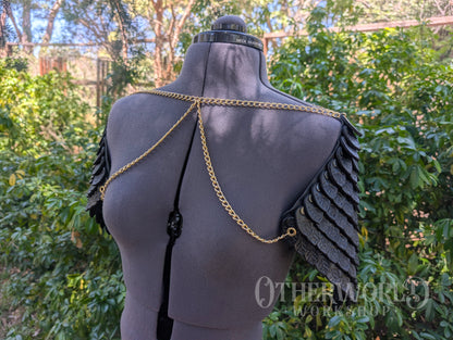 Leather Dragonscale Scalemail Harness