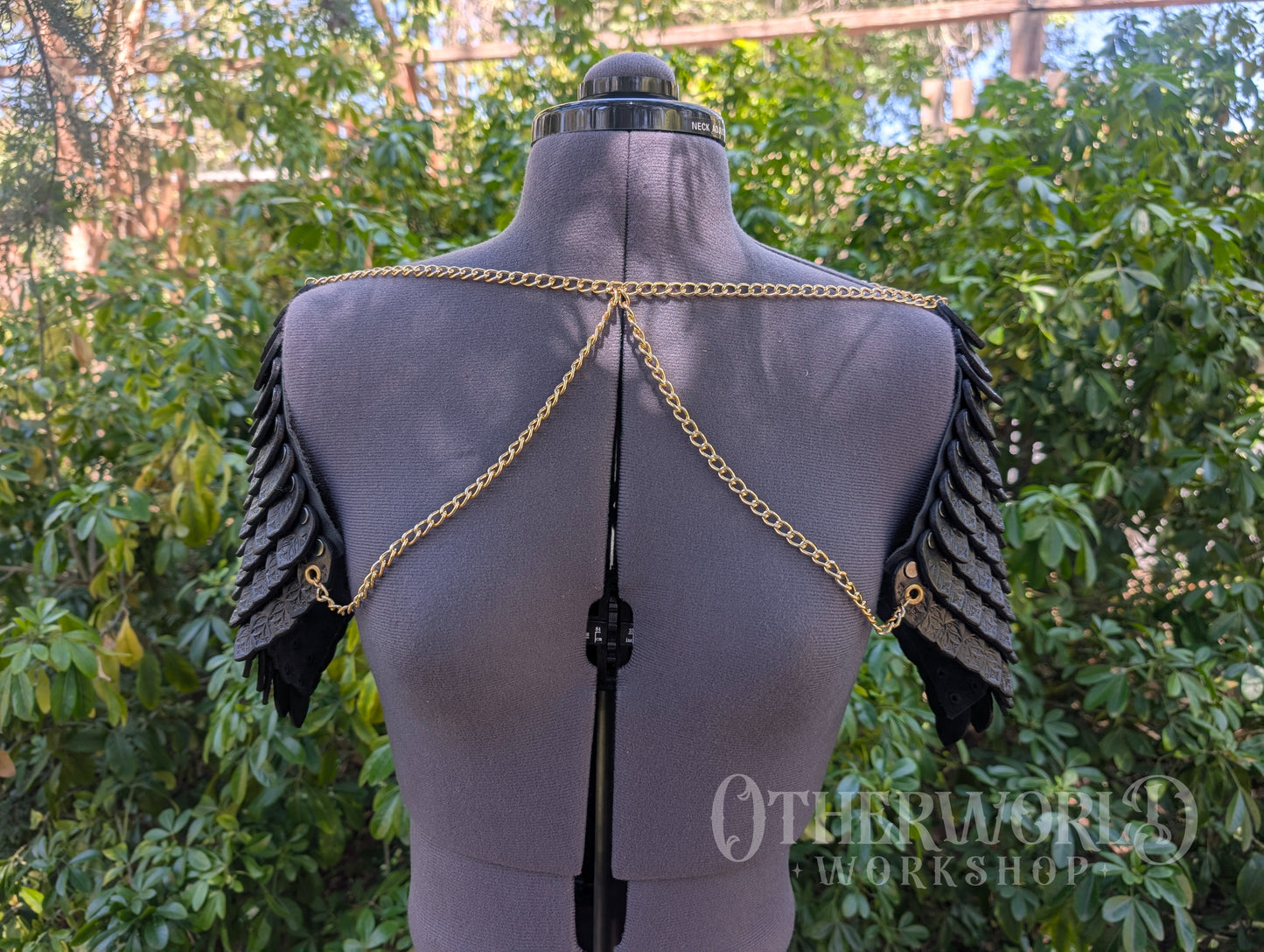 Leather Dragonscale Scalemail Harness