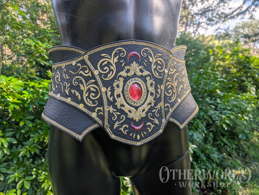 Leather Enchantor Waist Belt