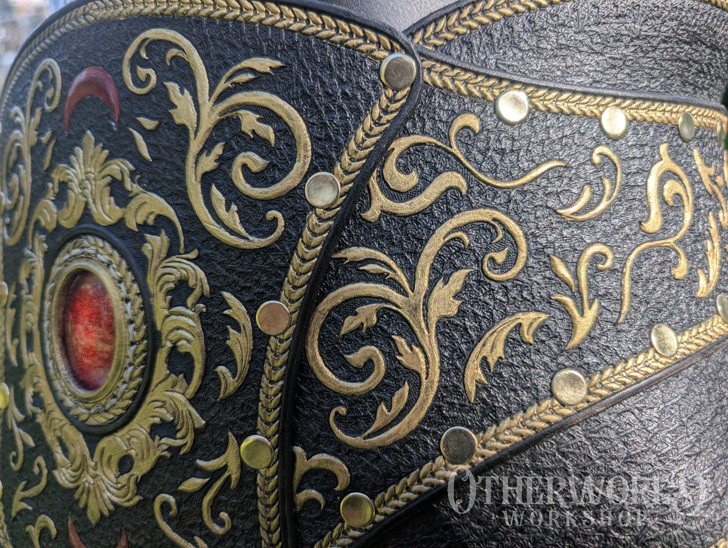 Leather Enchantor Waist Belt