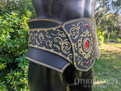 Leather Enchantor Waist Belt
