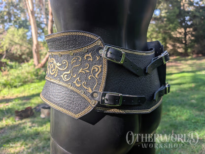 Leather Enchantor Waist Belt