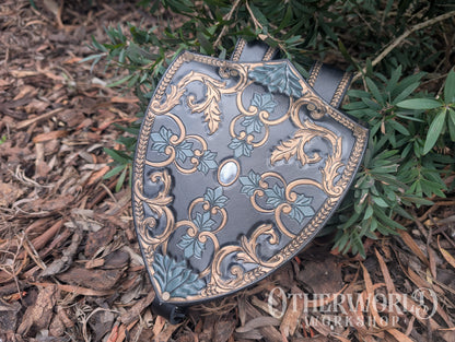 Leather Shield Bag