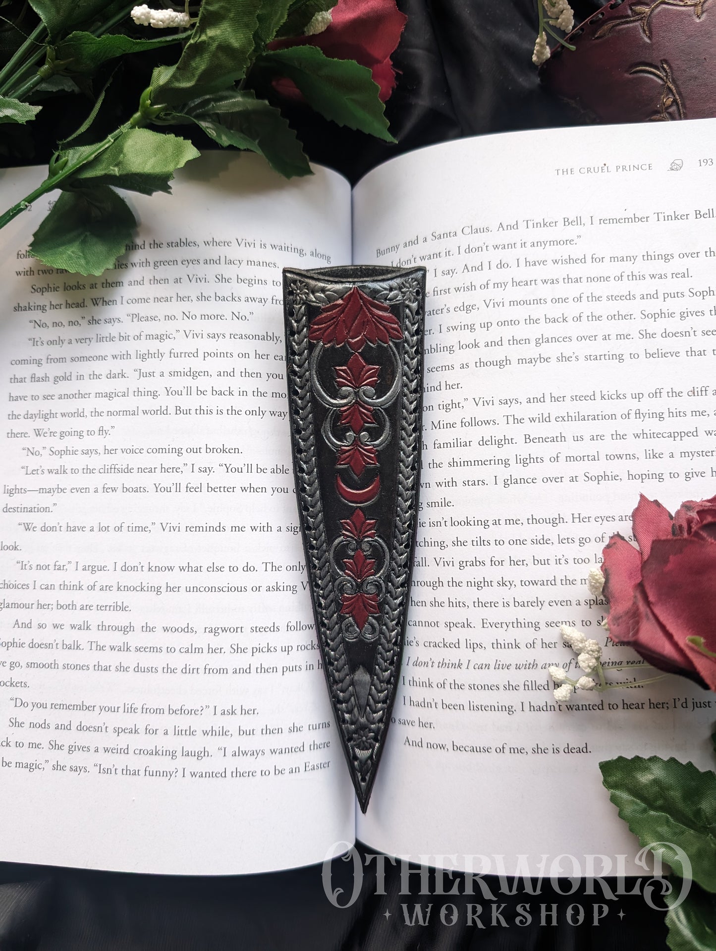 Leather Enchantress Dagger Sheath | Custom Size | *Preorder*