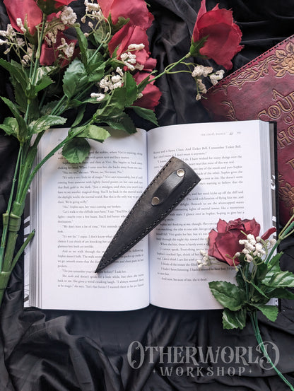 Leather Enchantress Dagger Sheath | Custom Size | *Preorder*