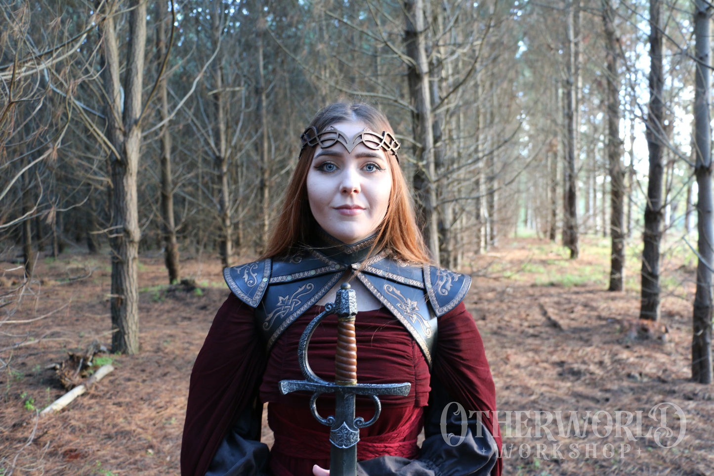 Leather Vine Thorn Crown Headpiece | *Preorder*
