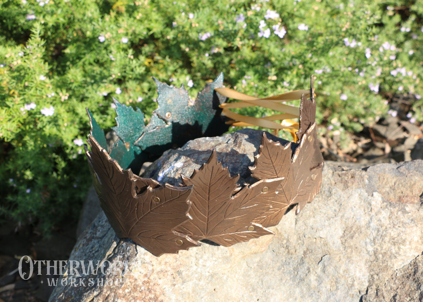 Leather Maple Leaf Belt | *Preorder*