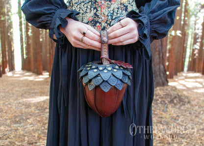 Leather Acorn Bag | *Preorder*