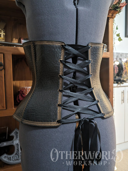 Leather Enchantress Underbust Corset | *Preorder*