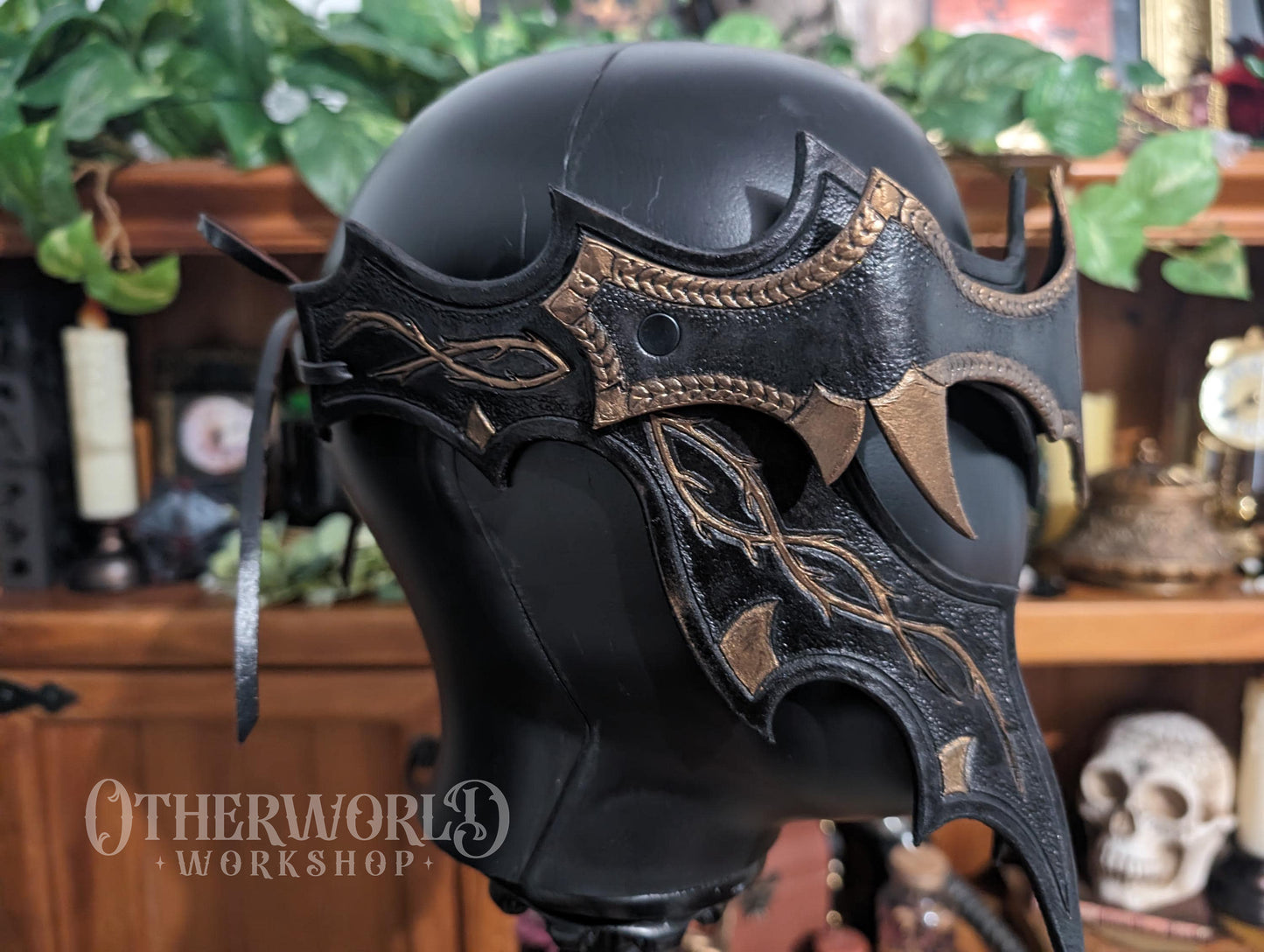 Leather Warrior Battle Headpiece | *Preorder*
