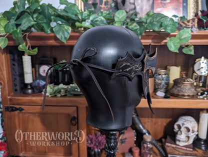 Leather Warrior Battle Headpiece | *Preorder*